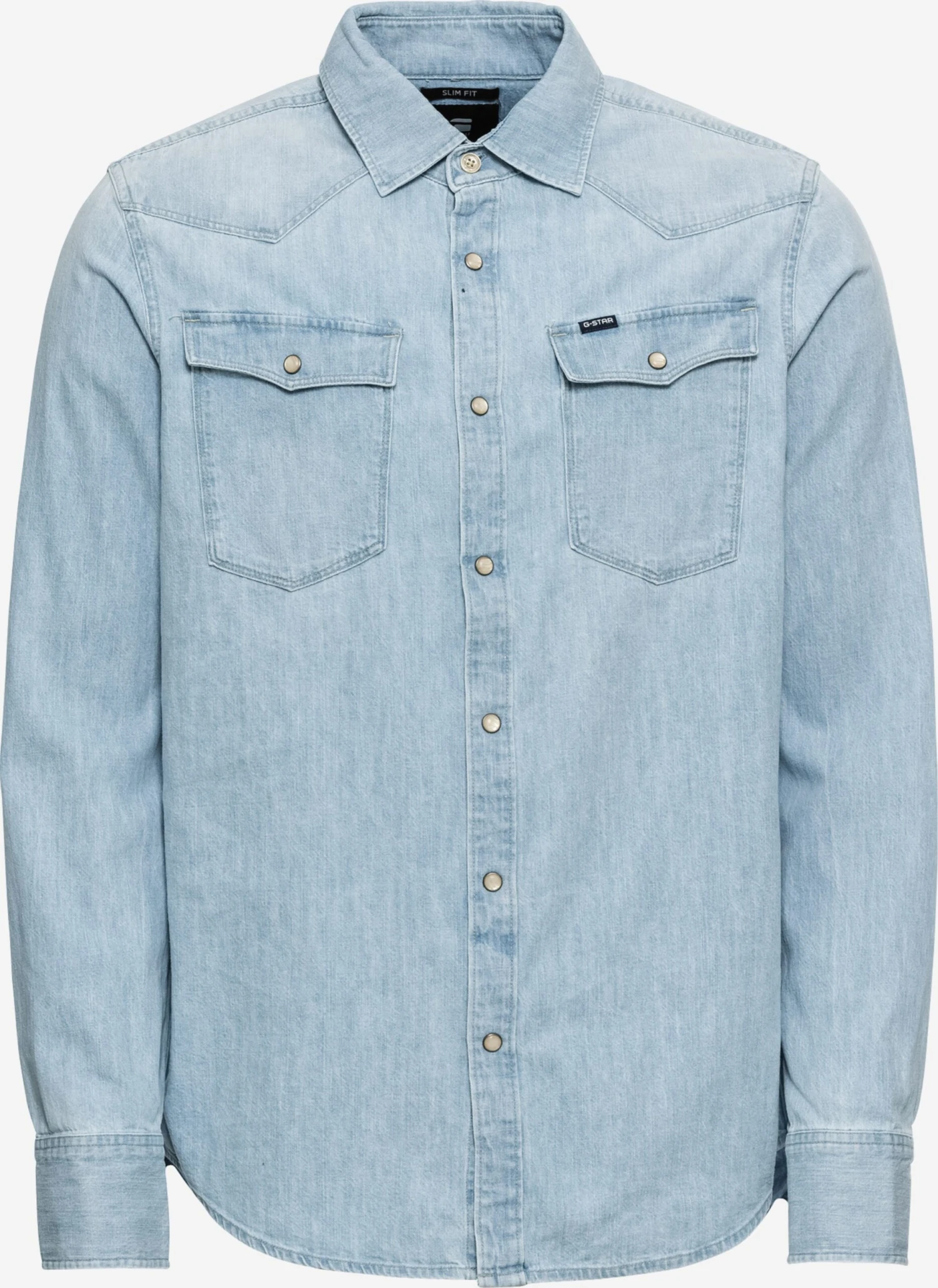 G-Star Raw Denimskjorter Slim Fit Skjorte Mænd Lyseblå