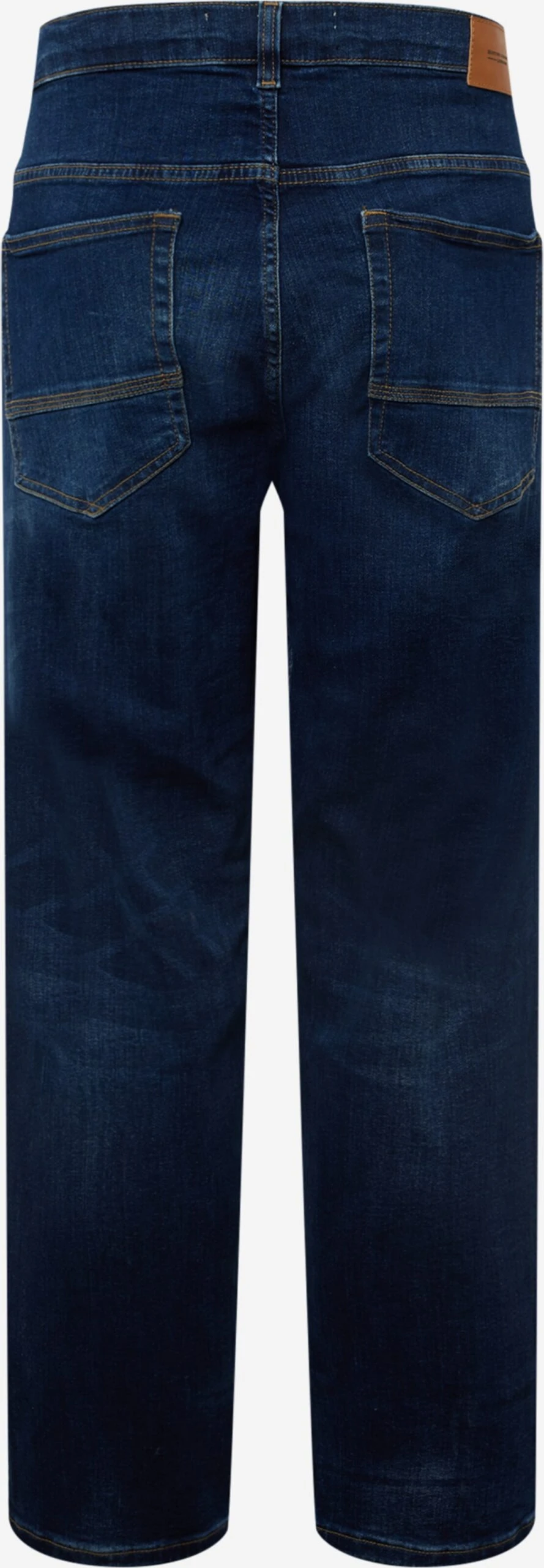 Tapered Leg Tapered Jeans Mænd Mørkeblå - Billede 2