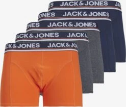 Jack & Jones Boxershorts Boksershorts Mænd Blå / Grå / Orange