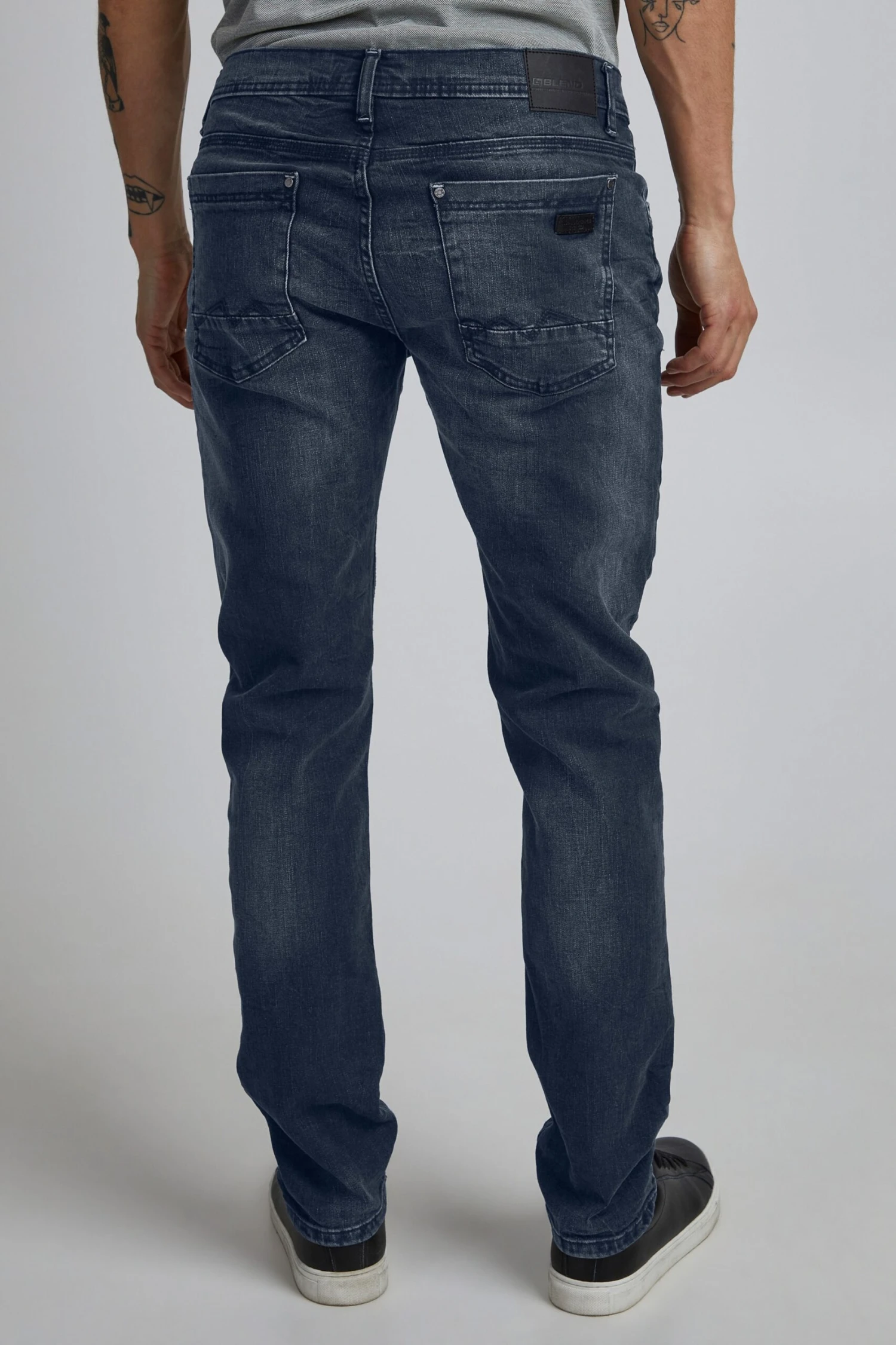 Blend Slim Fit Slimfit Jeans Twister Mænd Blå - Billede 4