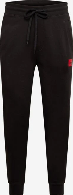 Hugo Joggingbukser Tapered Bukser Doak Mænd Sort