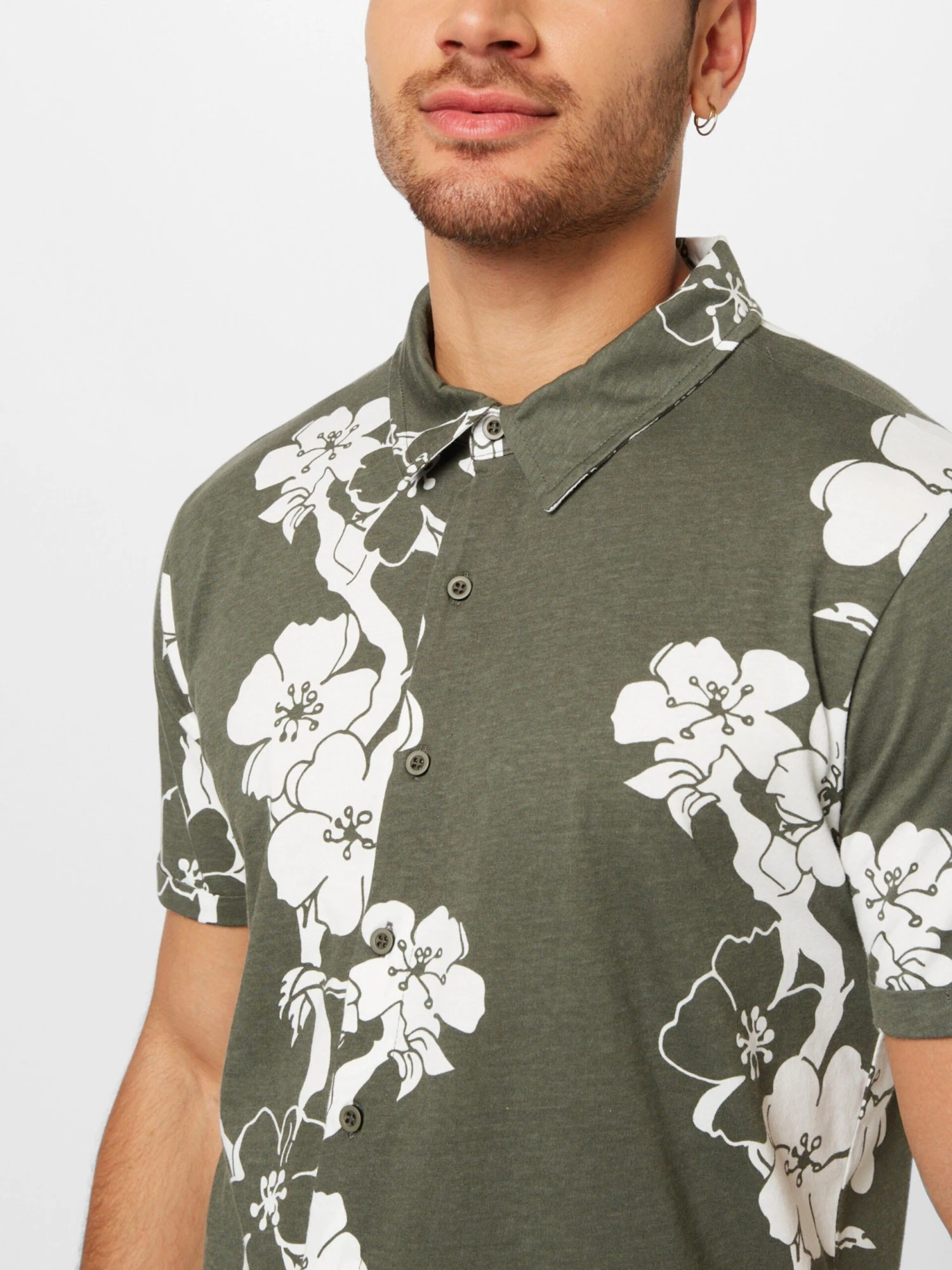 Key Largo Casual Skjorter Regular Fit Skjorte MAURITIUS Mænd Khaki - Billede 2