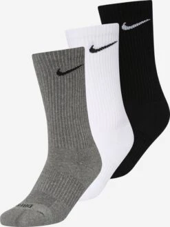 Nike Sokker Sportssokker Mænd Mørkegrå / Sort / Hvid