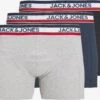 Jack & Jones Underbukser Boksershorts Mænd Navy / Lysegrå / Sort