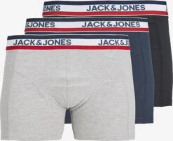 Jack & Jones Underbukser Boksershorts Mænd Navy / Lysegrå / Sort