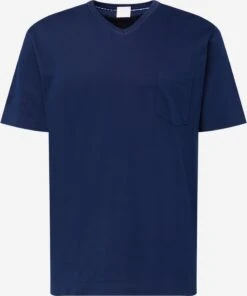 MEY Nattøj Pyjamas Kort Mænd Mørkeblå