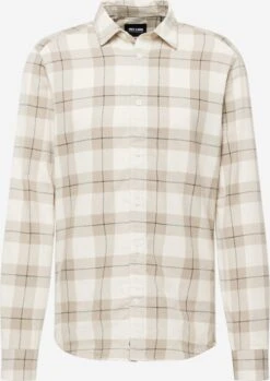 Only & Sons Ternede Skjorter Slim Fit Skjorte ARI Mænd Uldhvid