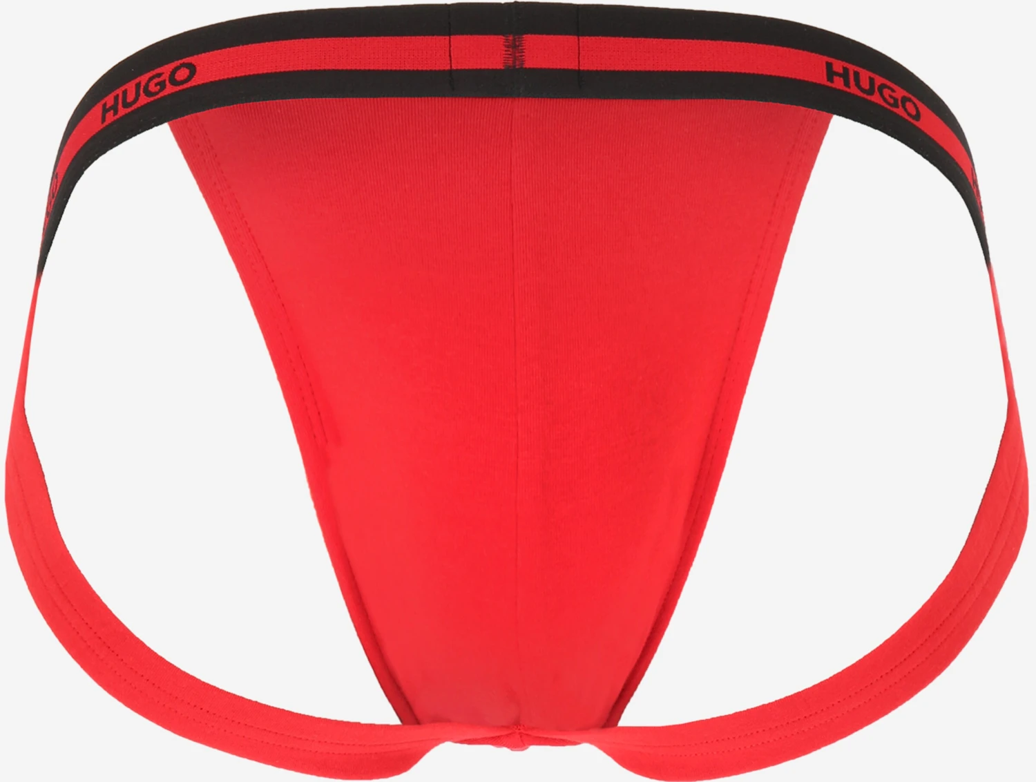Hugo Trusser Slip Mænd Rød / Sort - Billede 2