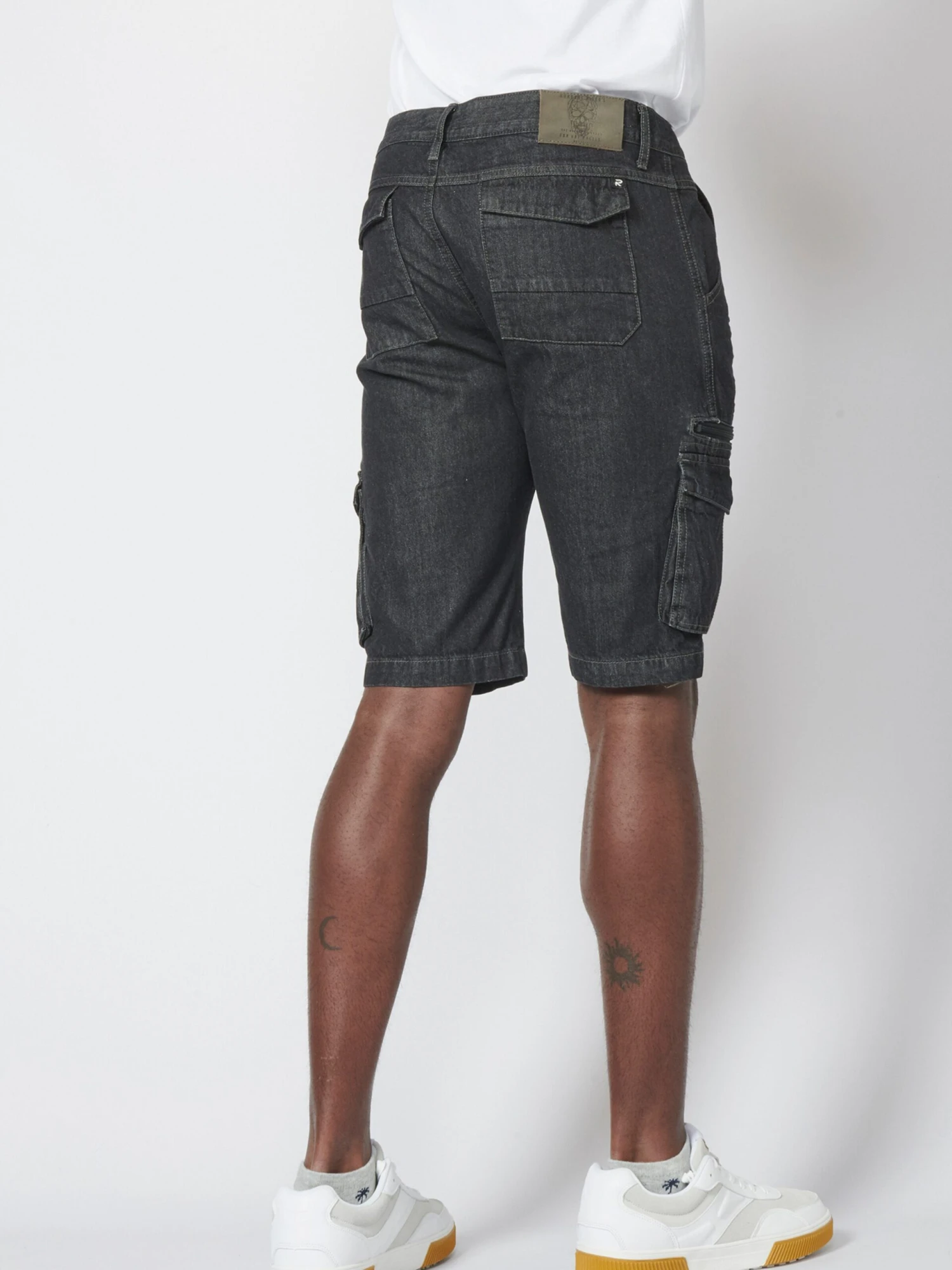 Koroshi Cargoshorts Regular Cargojeans Mænd Sort - Billede 6