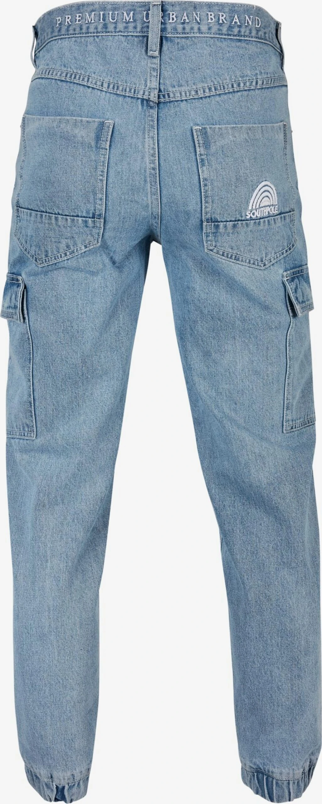 Southpole Tapered Leg Tapered Cargojeans Mænd Blå - Billede 2