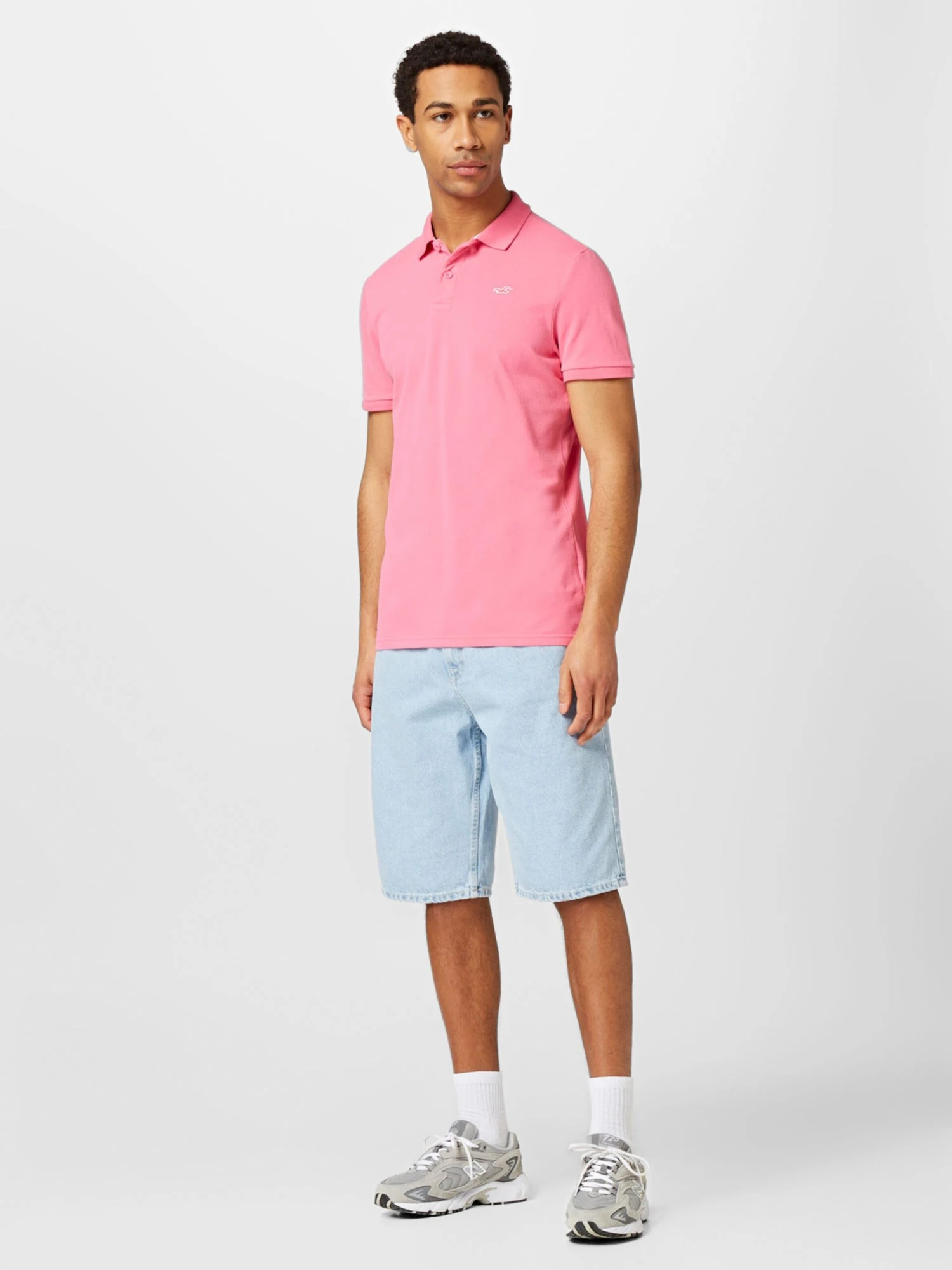 Dr. Denim Denimshorts Tapered Jeans Omar Mænd Lyseblå - Billede 5