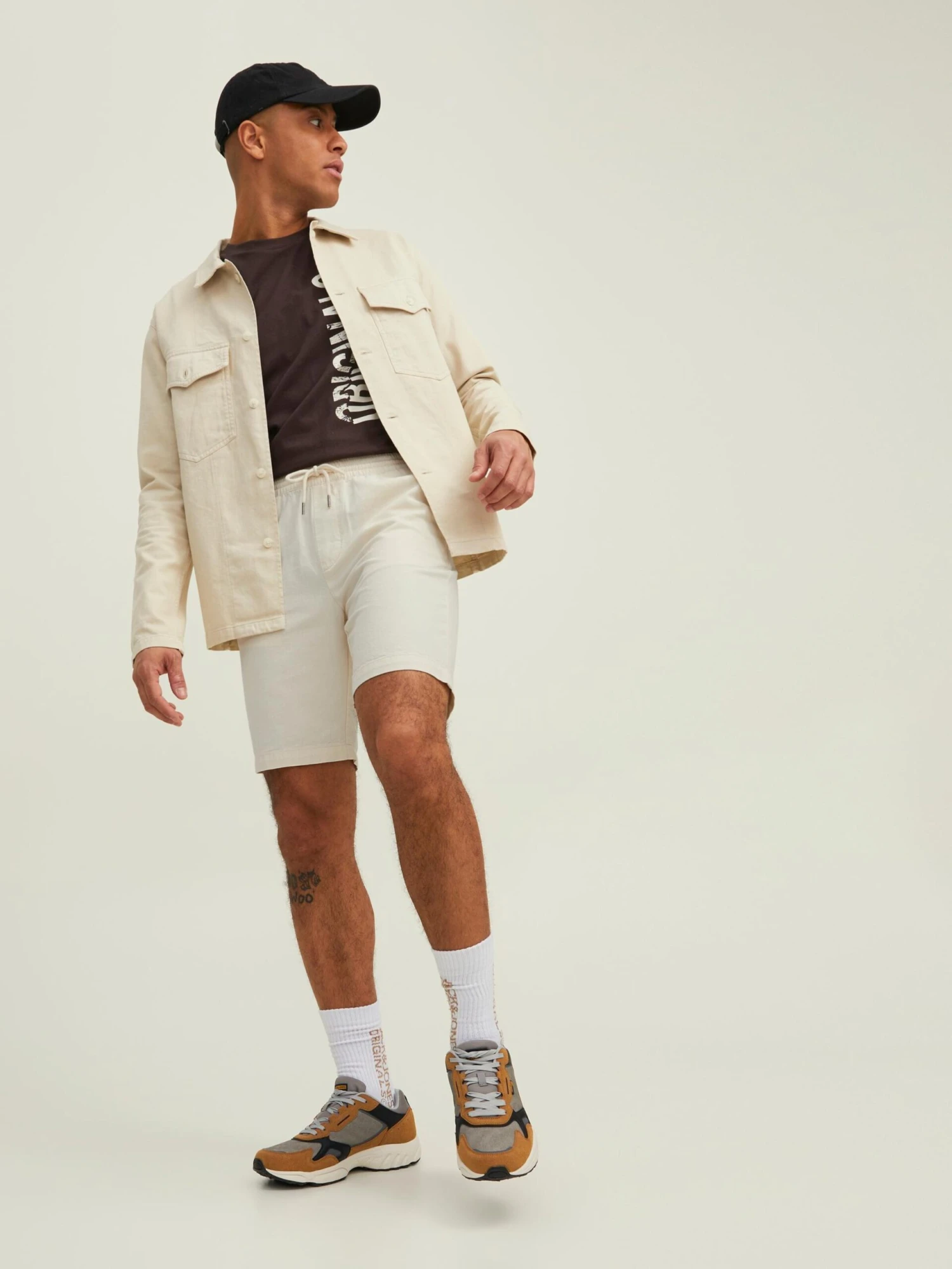 Jack & Jones Shorts Regular Bukser LEO Mænd Beige - Billede 5