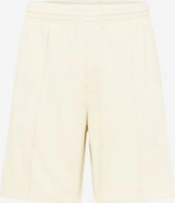 WEEKDAY Træningsshorts Regular Bukser Terry Mænd Beige