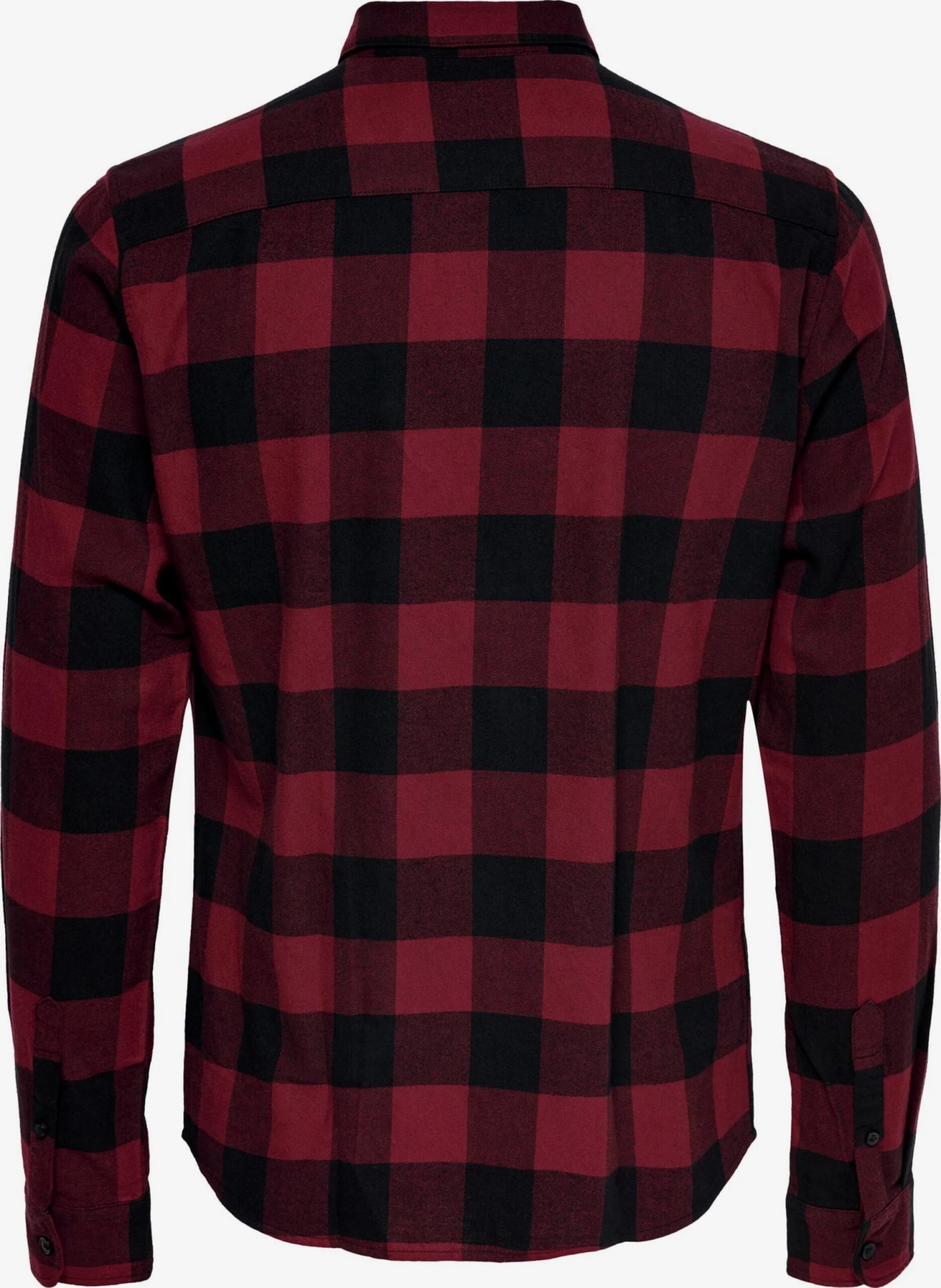 Only & Sons Ternede Skjorter Slim Fit Skjorte Gudmund Mænd Rustrød - Billede 2