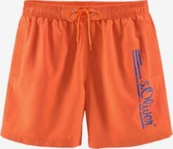 S.Oliver Badetøj Badeshorts Mænd Neonorange