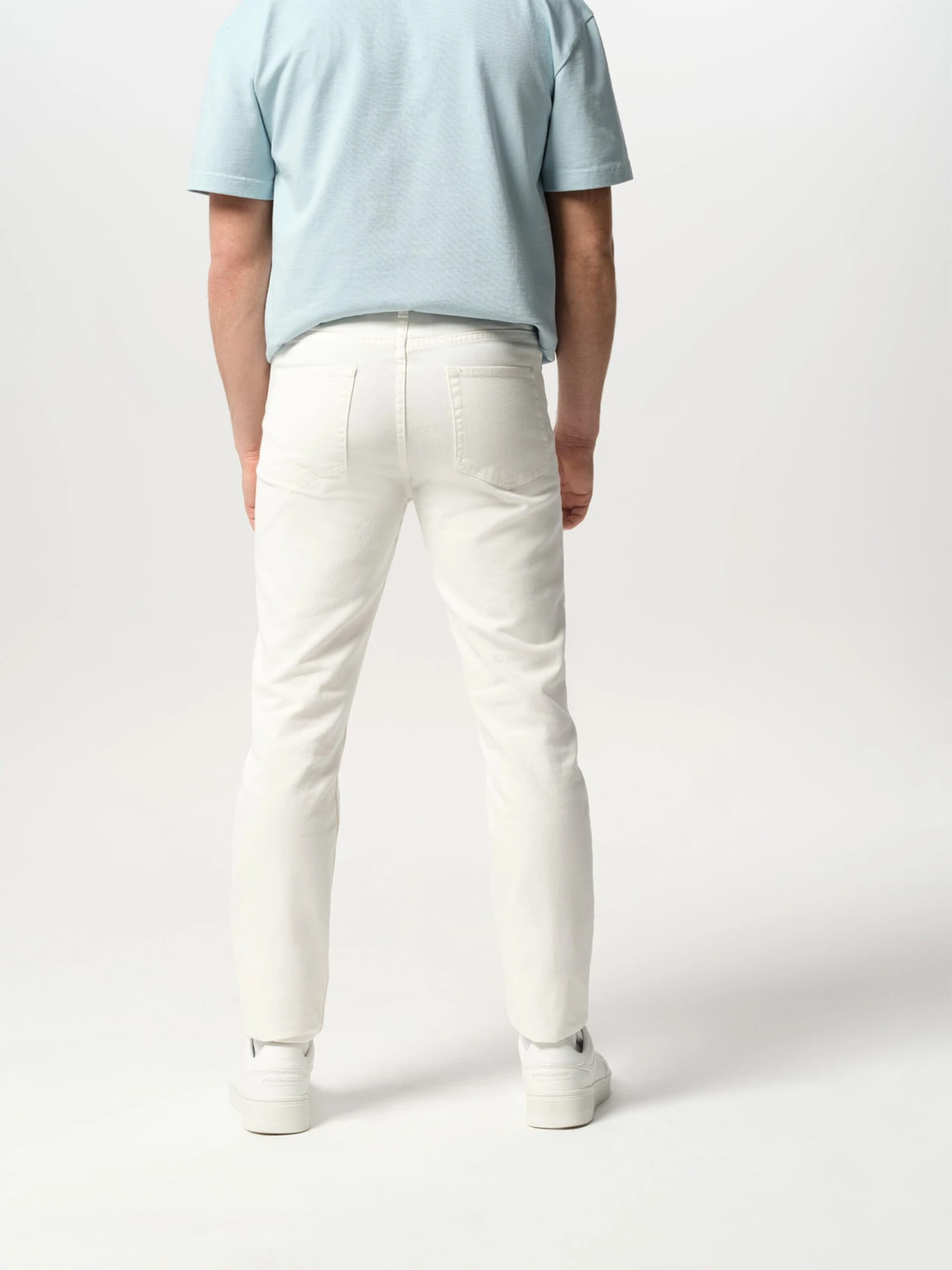 Slim Fit Slimfit Jeans Rafael Mænd Hvid - Billede 4
