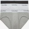 CALVIN KLEIN UNDERWEAR Trusser Slip Mænd Grå-meleret / Sort / Hvid