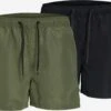 Jack & Jones Badetøj Badeshorts Mænd Navy / Oliven