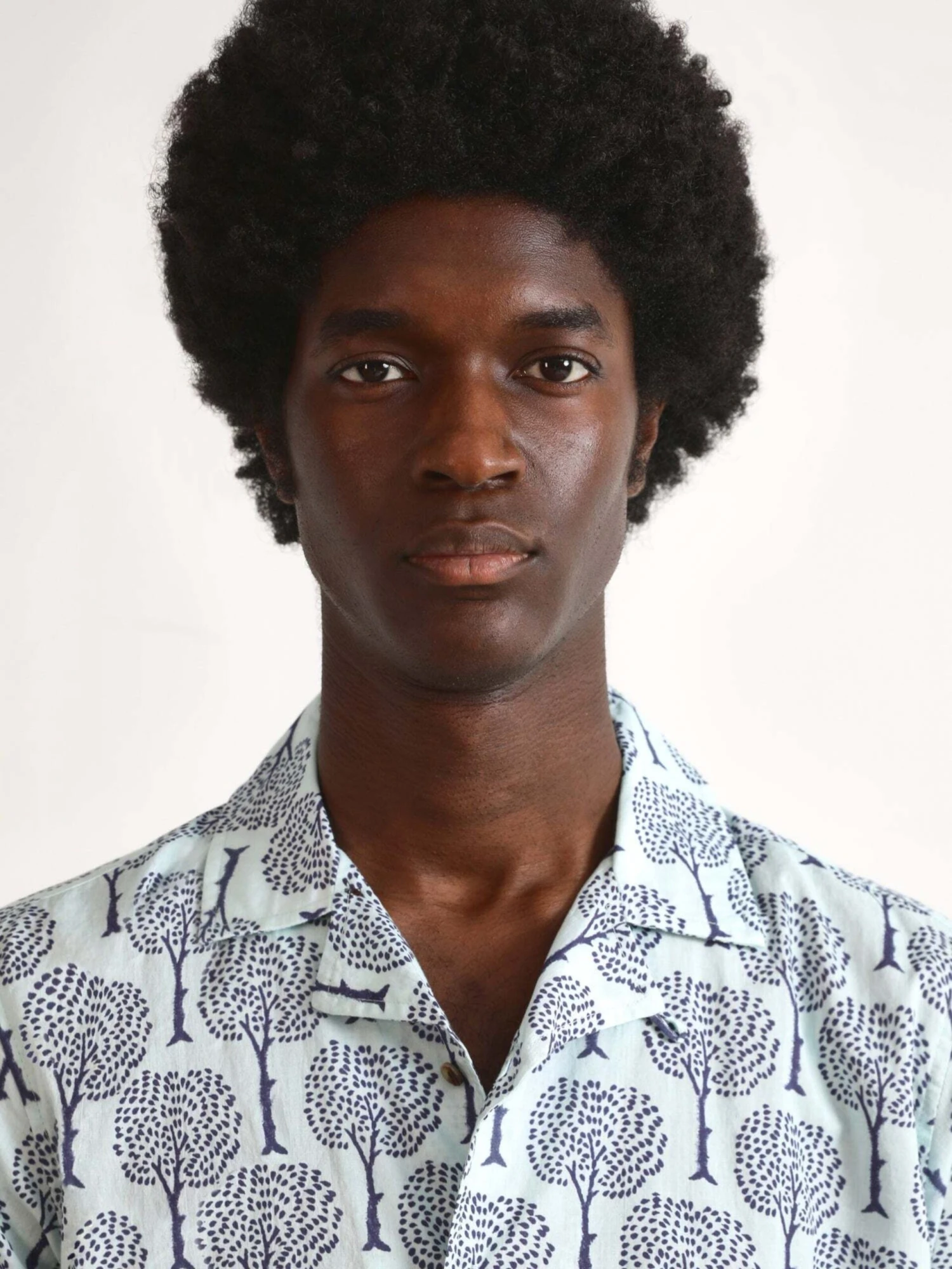 Scalpers Casual Skjorter Regular Fit Skjorte Miracle Resort Mænd Blå - Billede 3