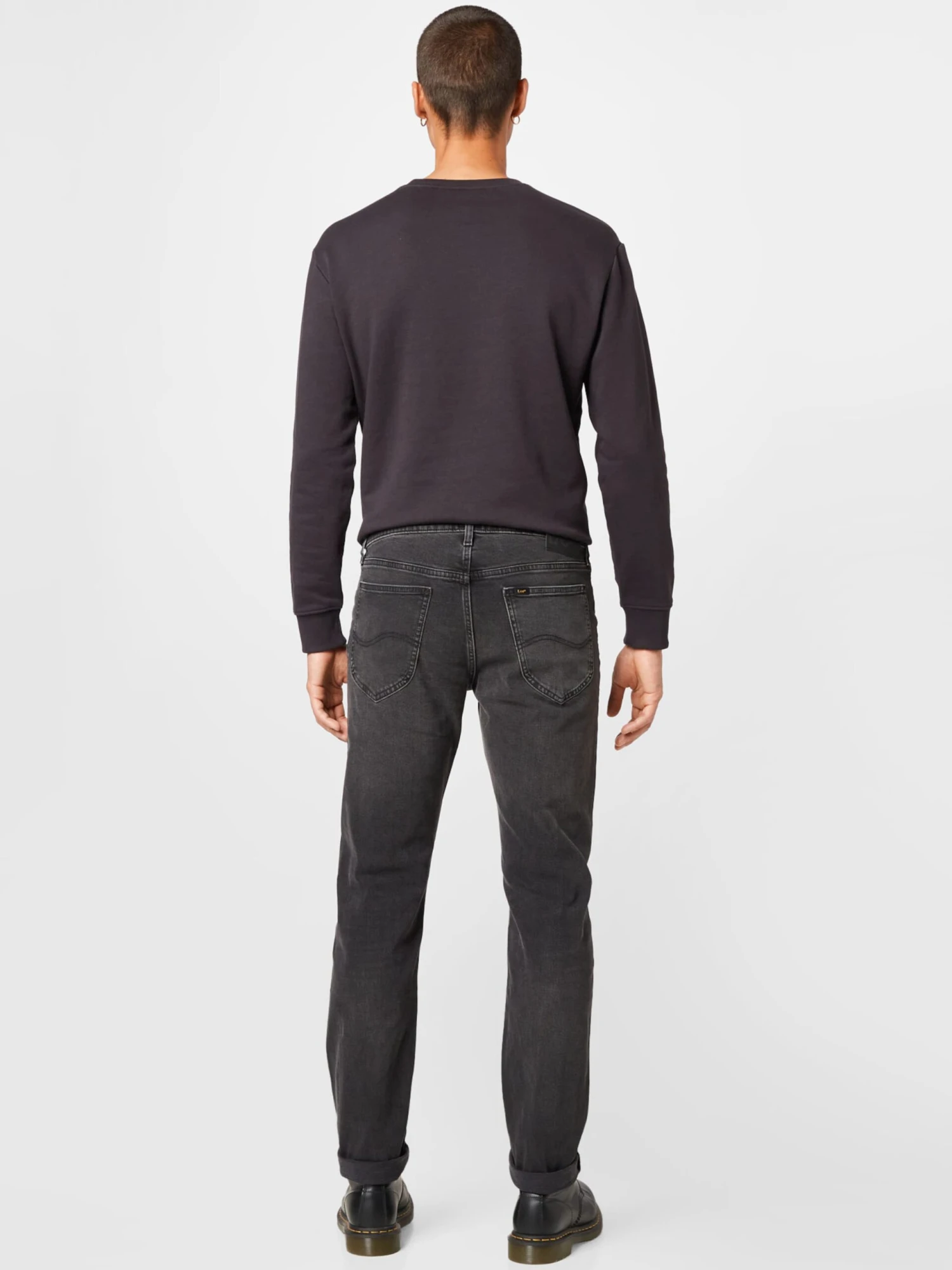 Lee Slim Fit Slimfit Jeans Daren Mænd Grå - Billede 4