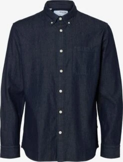 Selected Homme Denimskjorter Regular Fit Skjorte REGRICK Mænd Blå