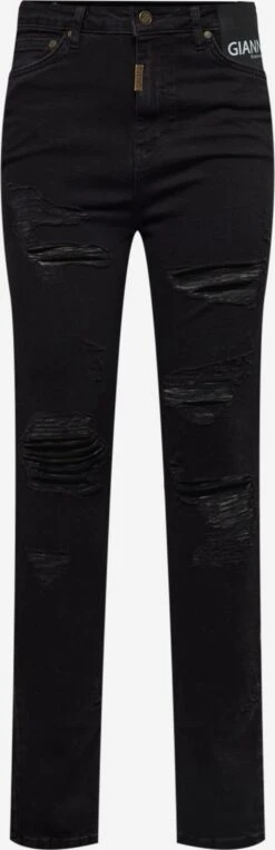 Skinny Fit Skinny Jeans Camden Mænd Sort