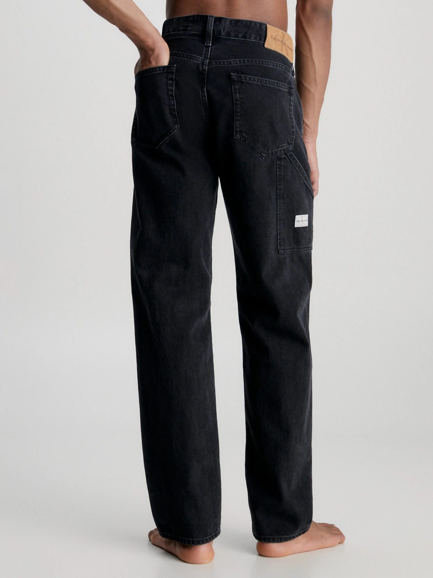 Calvin Klein Jeans Loose Fit Loosefit Jeans Mænd Sort - Billede 3