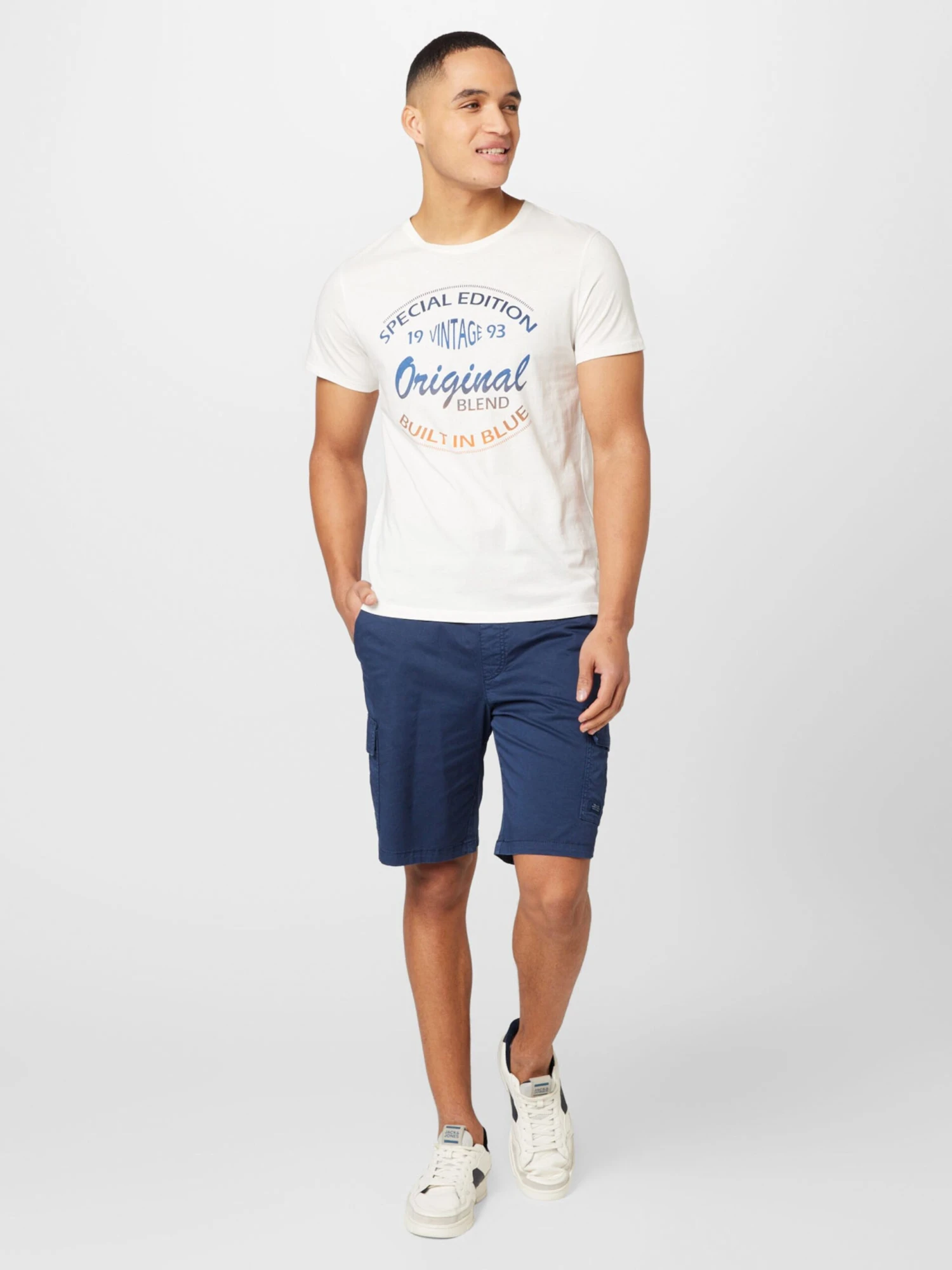 Blend Cargoshorts Regular Cargobukser Mænd Navy - Billede 5