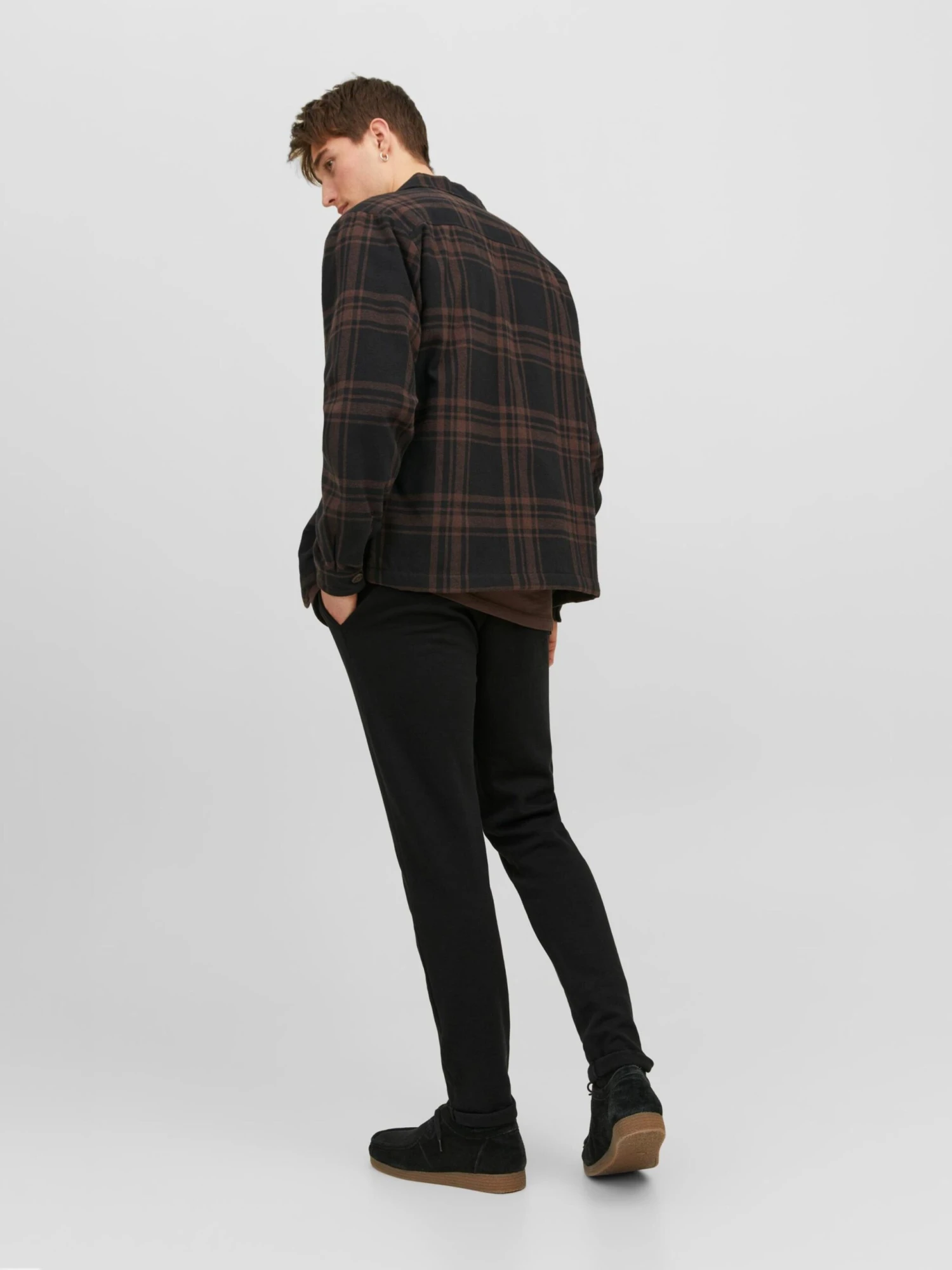 Jack & Jones Joggingbukser Regular Bukser Ace Mænd Sort - Billede 5