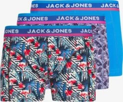 Jack & Jones Underbukser Boksershorts Lake Land Mænd Røgblå / Royalblå / Himmelblå