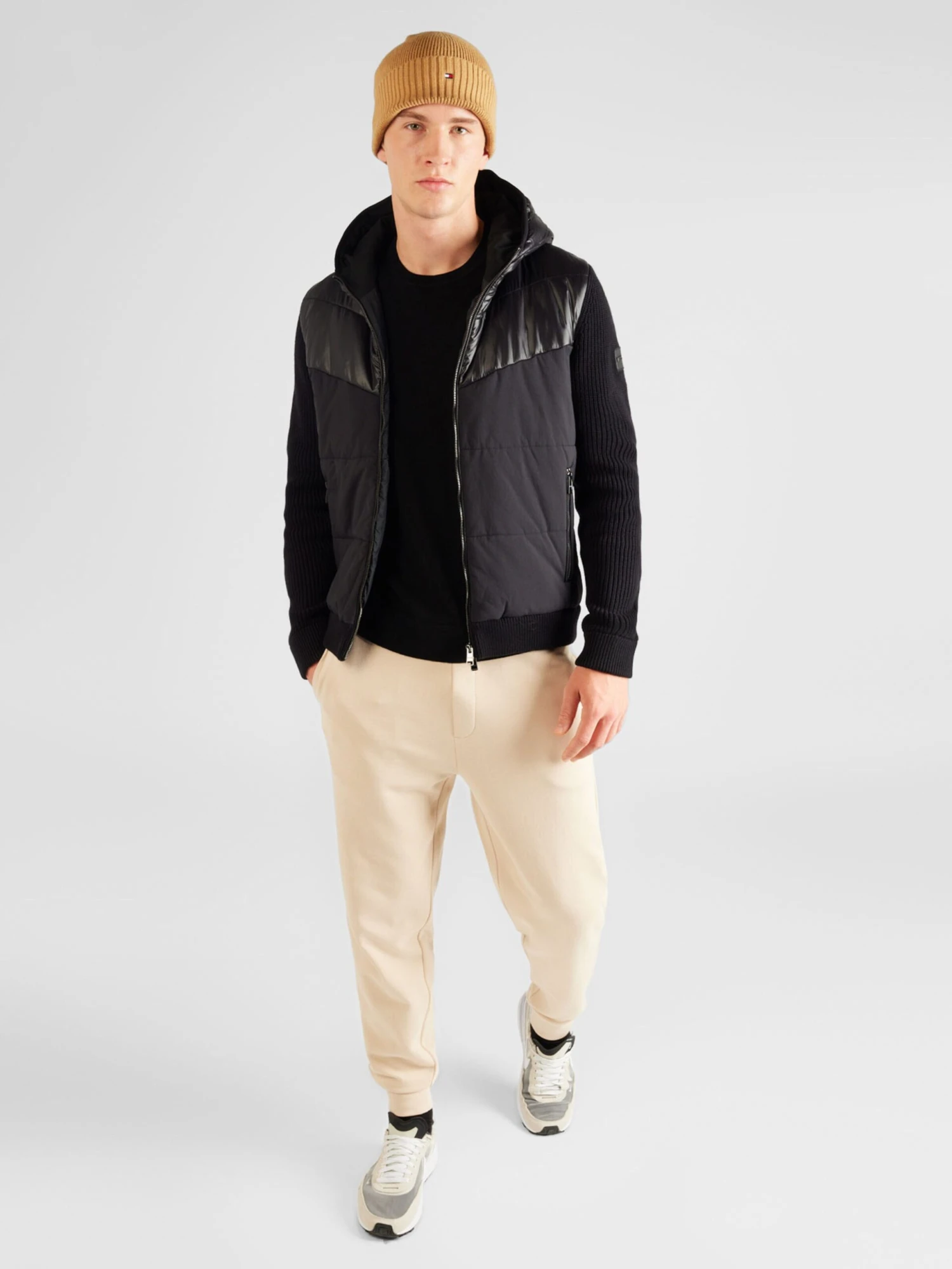 Hugo Joggingbukser Tapered Bukser Dayote Mænd Beige - Billede 5