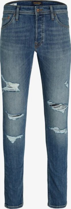 Jack & Jones Straight Leg Regular Jeans GLENN Mænd Blå