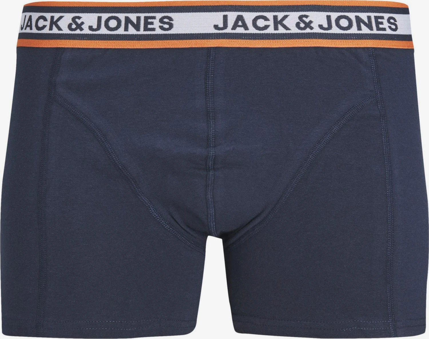 Jack & Jones Boxershorts Boksershorts MYLE Mænd Navy / Grå / Orange - Billede 3