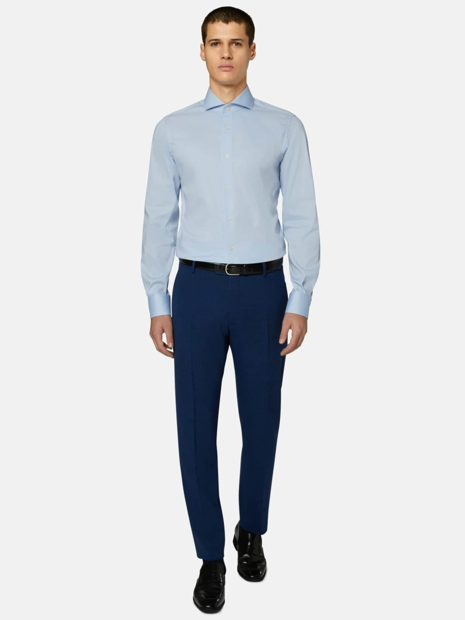 Business Skjorter Slim Fit Forretningsskjorte Mænd Opal - Billede 3