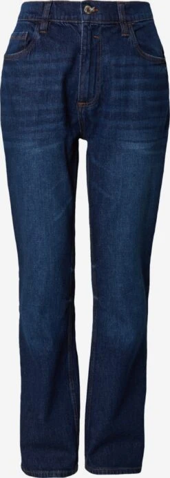 Straight Leg Bootcut Jeans Mænd Mørkeblå