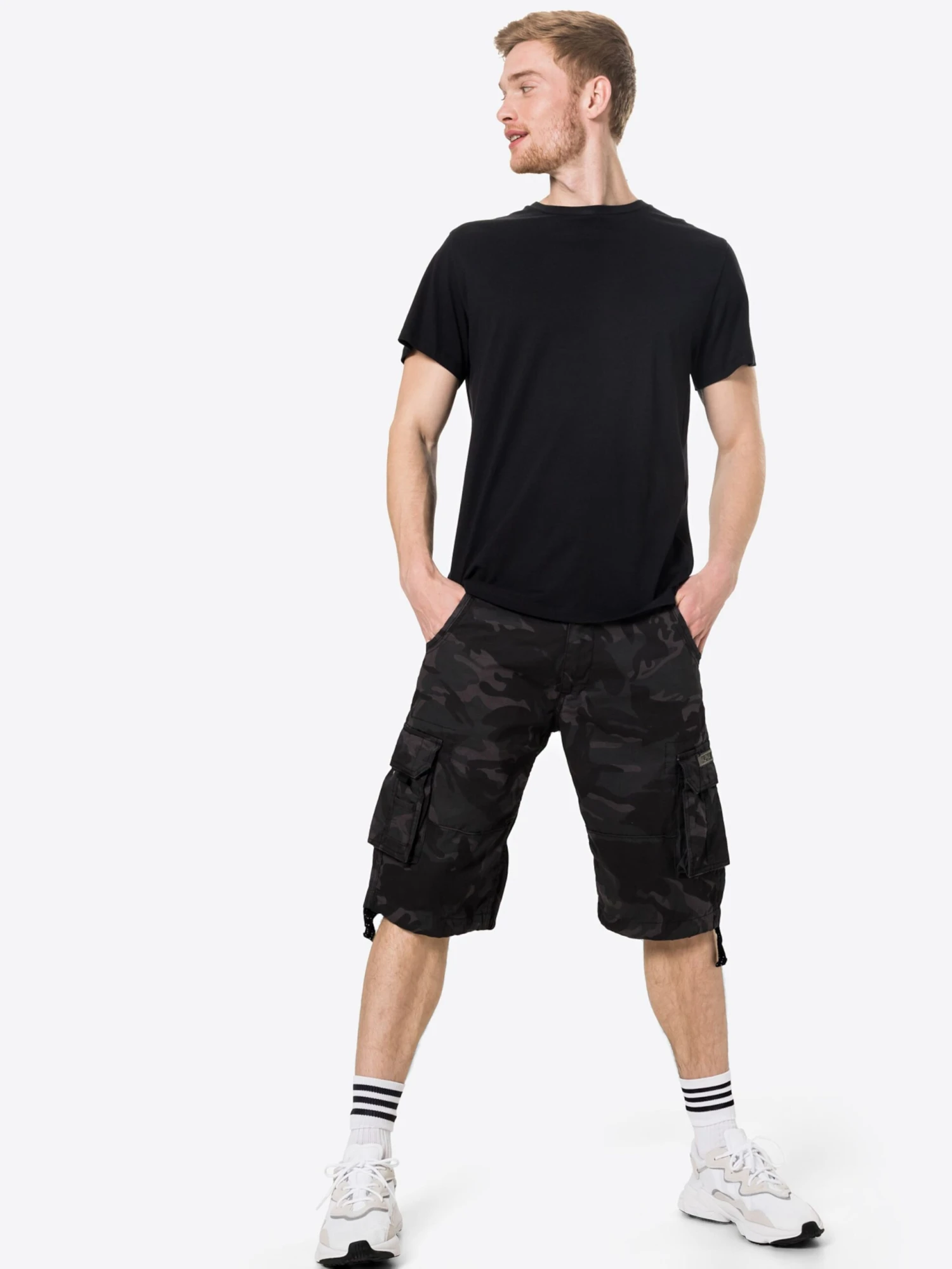 Alpha Industries Cargoshorts Regular Cargobukser Mænd Sort - Billede 4