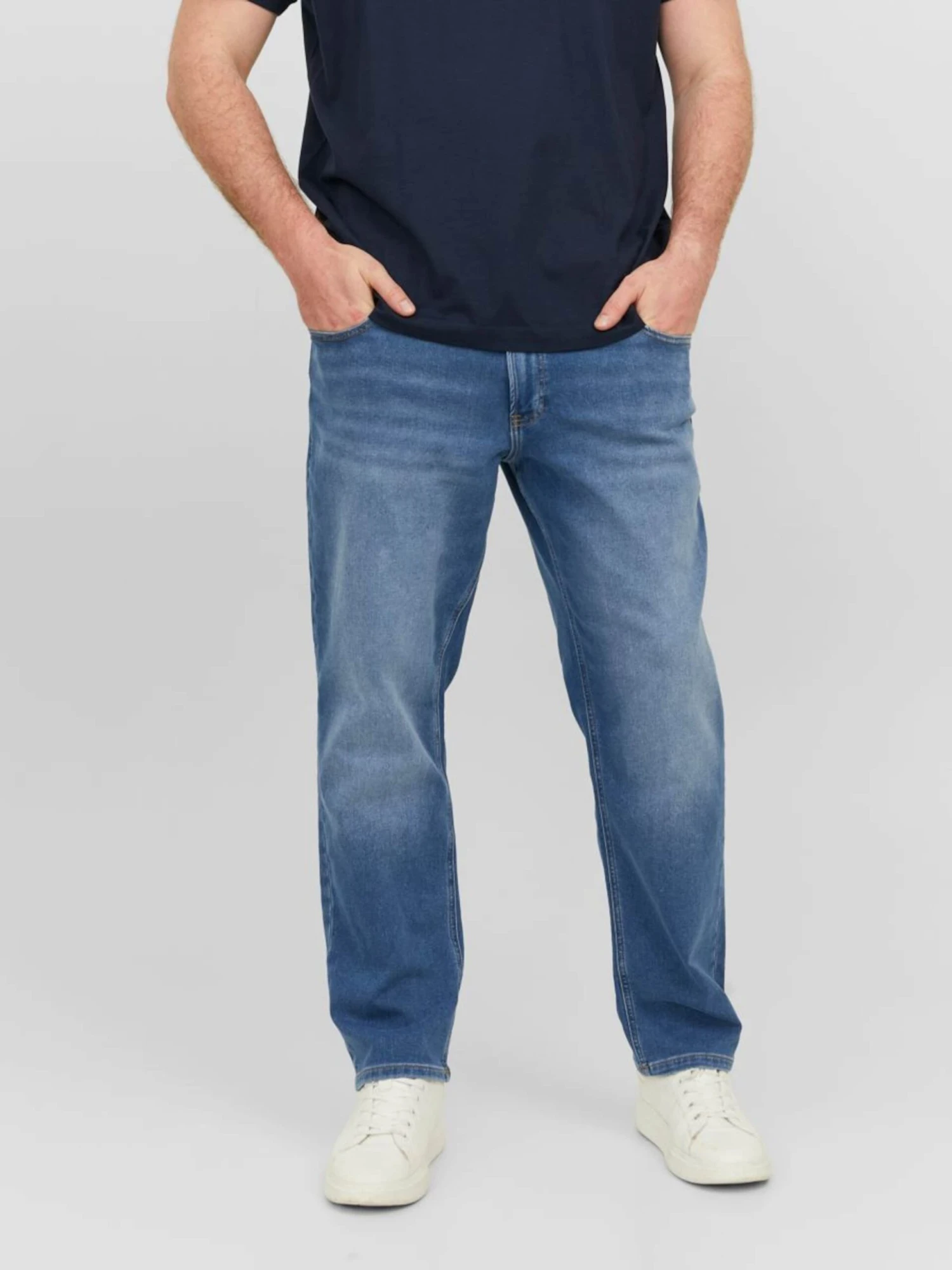 Jack & Jones Loose Fit Loosefit Jeans Mike Mænd Blå - Billede 3