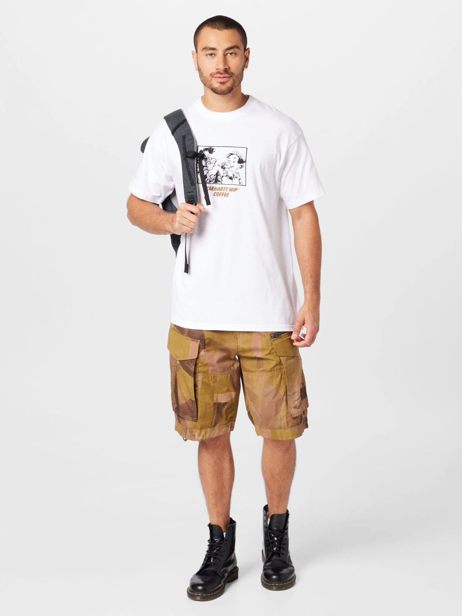 G-Star Raw Cargoshorts Loosefit Cargobukser Rovic Mænd Lysegrøn - Billede 5