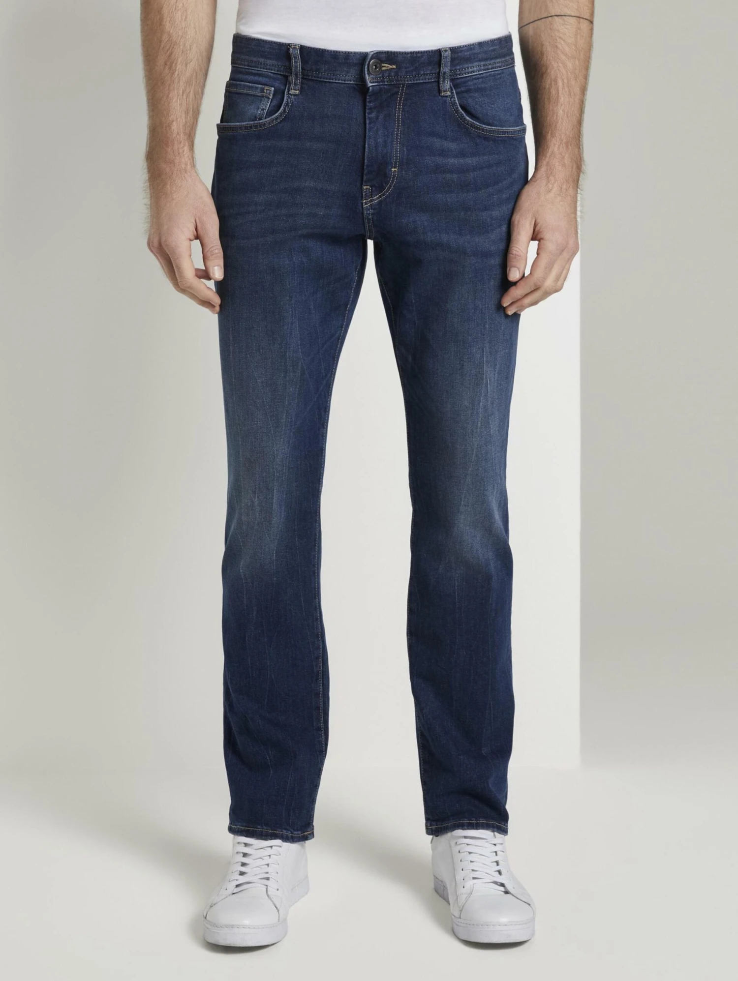 Tom Tailor Straight Leg Regular Jeans Marvin Mænd Ensian - Billede 3