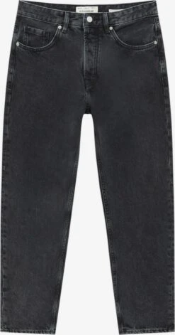 PULL & BEAR Loose Fit Loosefit Jeans Mænd Mørkegrå