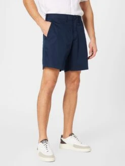 Abercrombie & Fitch Chinoshorts Regular Lærredsbukser Mænd Navy