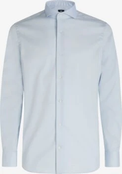 Business Skjorter Slim Fit Forretningsskjorte Mænd Lyseblå