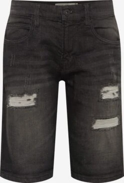 Indicode Jeans Denimshorts Regular Jeans Kaden Holes Mænd Sort