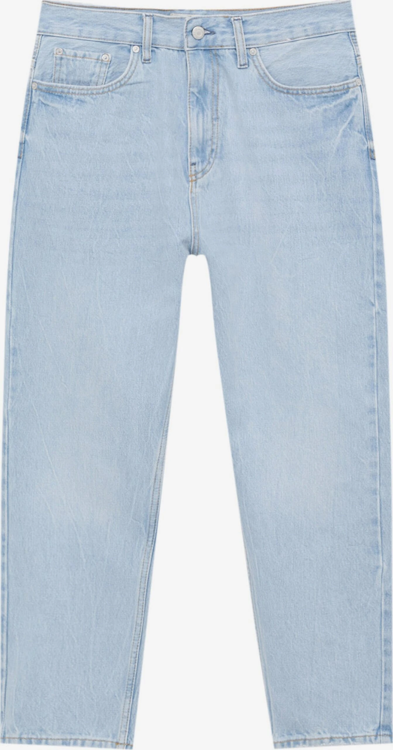 PULL & BEAR Loose Fit Loosefit Jeans Mænd Lyseblå