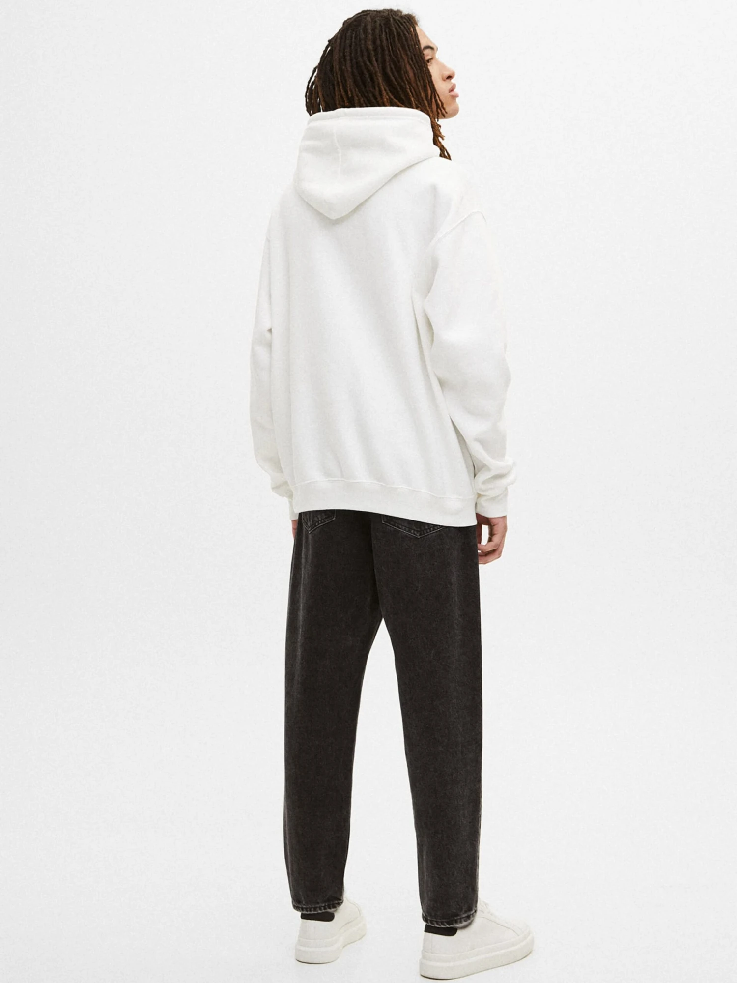 PULL & BEAR Loose Fit Loosefit Jeans Mænd Mørkegrå - Billede 4