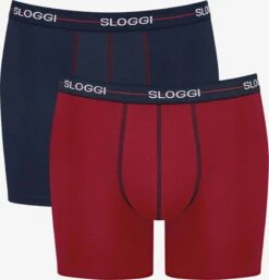 Sloggi Boxershorts Boksershorts Mænd Mørkeblå / Rød