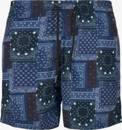 URBAN CLASSICS Badetøj Badeshorts Mænd Navy / Lyseblå / Mørkeblå