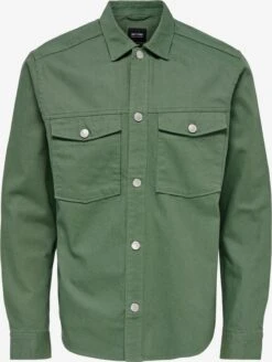 Only & Sons Casual Skjorter Regular Fit Skjorte Tron Mænd Khaki