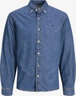 Jack & Jones Denimskjorter Regular Fit Skjorte Felix Mænd Blå