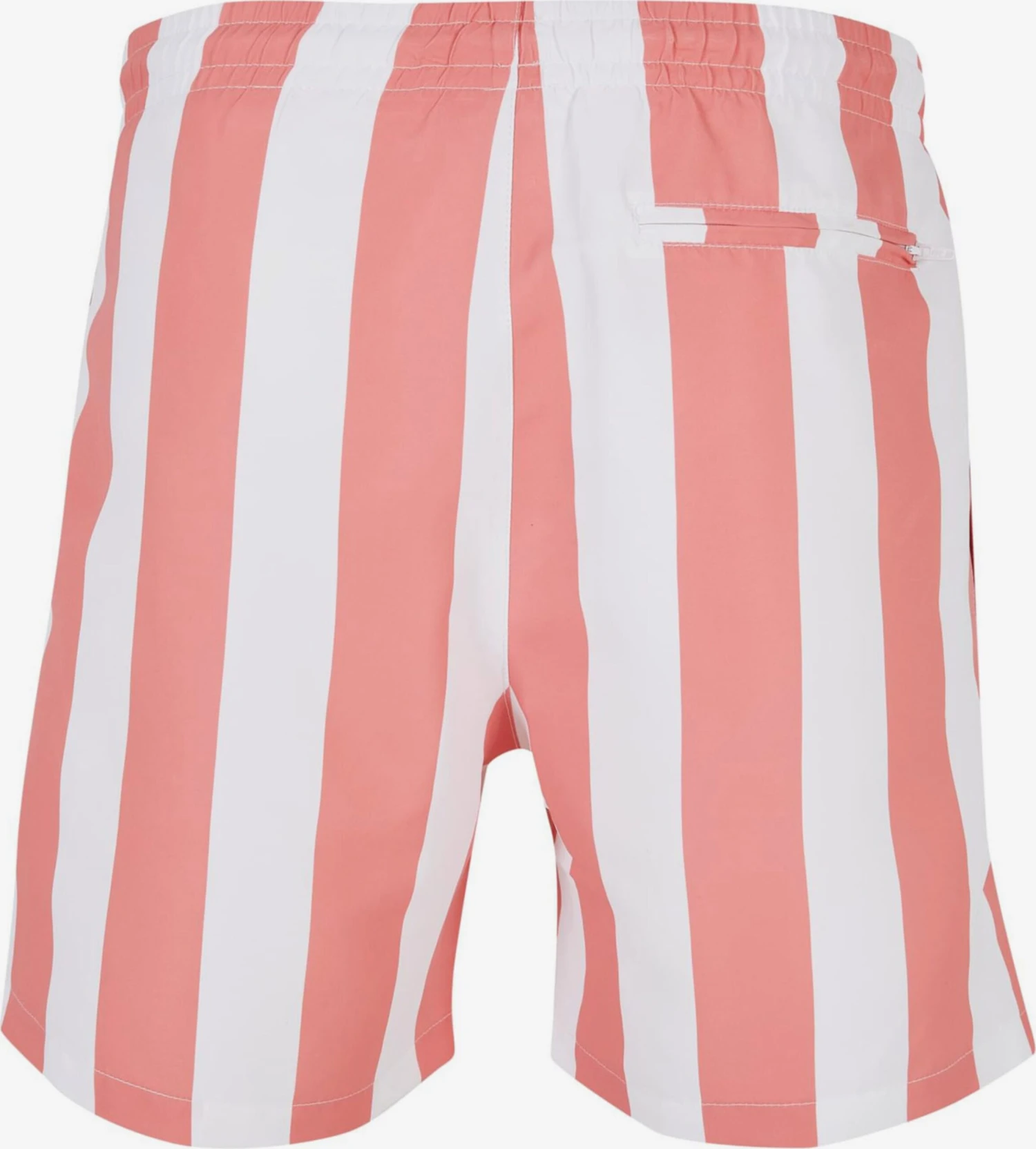 URBAN CLASSICS Badetøj Badeshorts Mænd Pink / Hvid - Billede 2